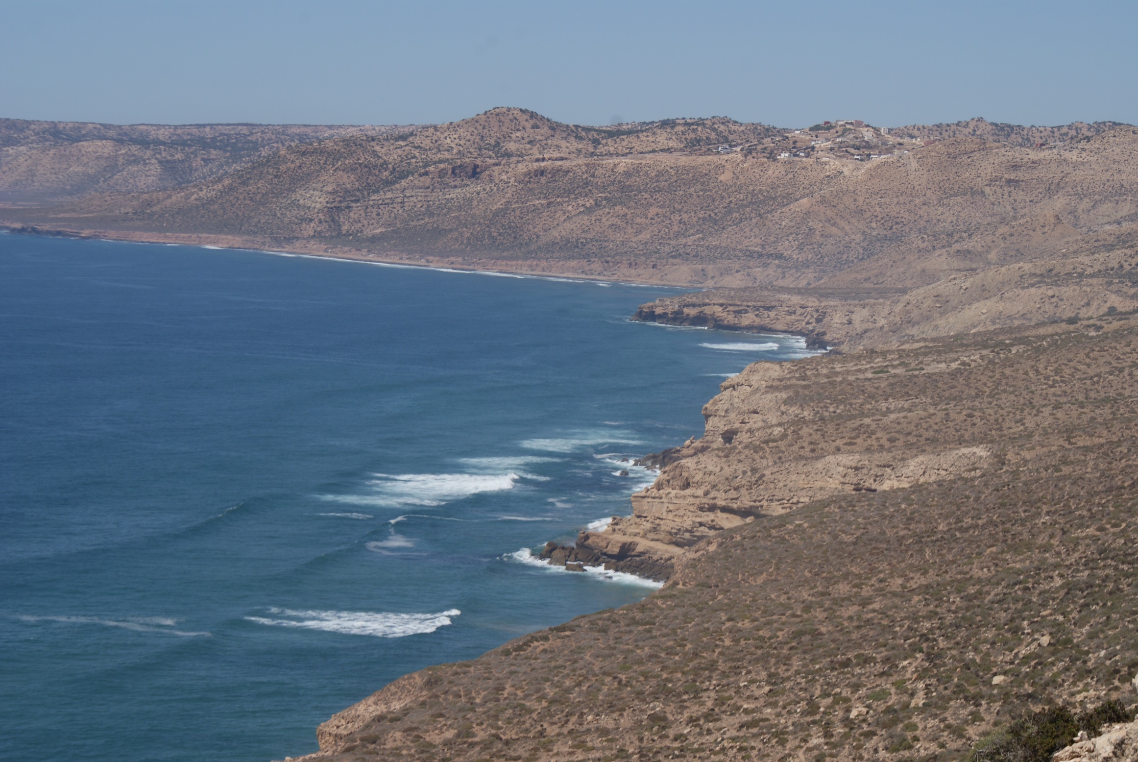 Falaises littorales au Nord d’Imsouane