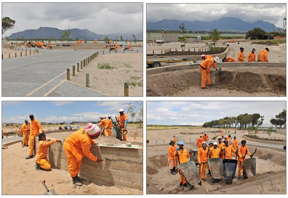 National Department of Tourism funded EPWP project on Zeekoevlei’s eastern shore