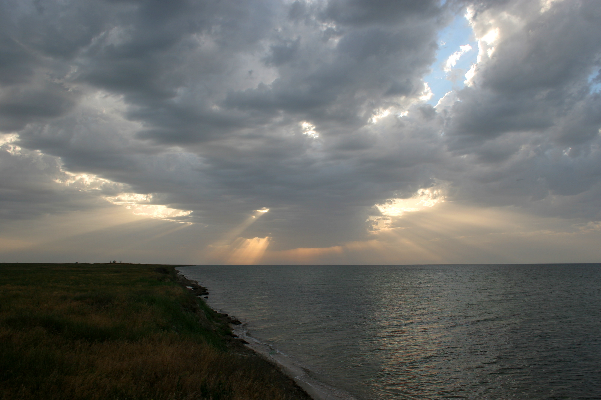 Coast of Yagorlytska Bay