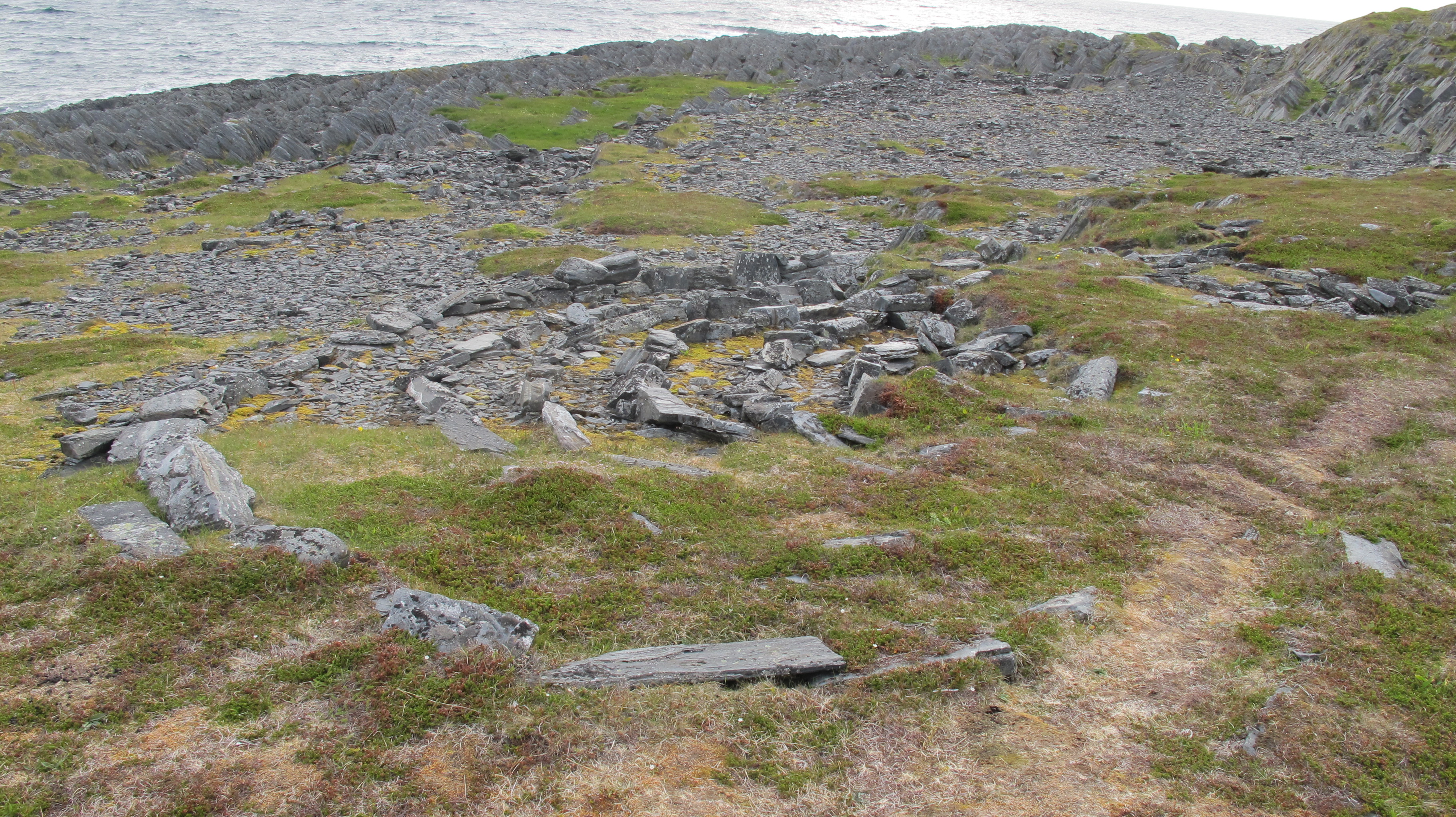 Old Sami stone formation