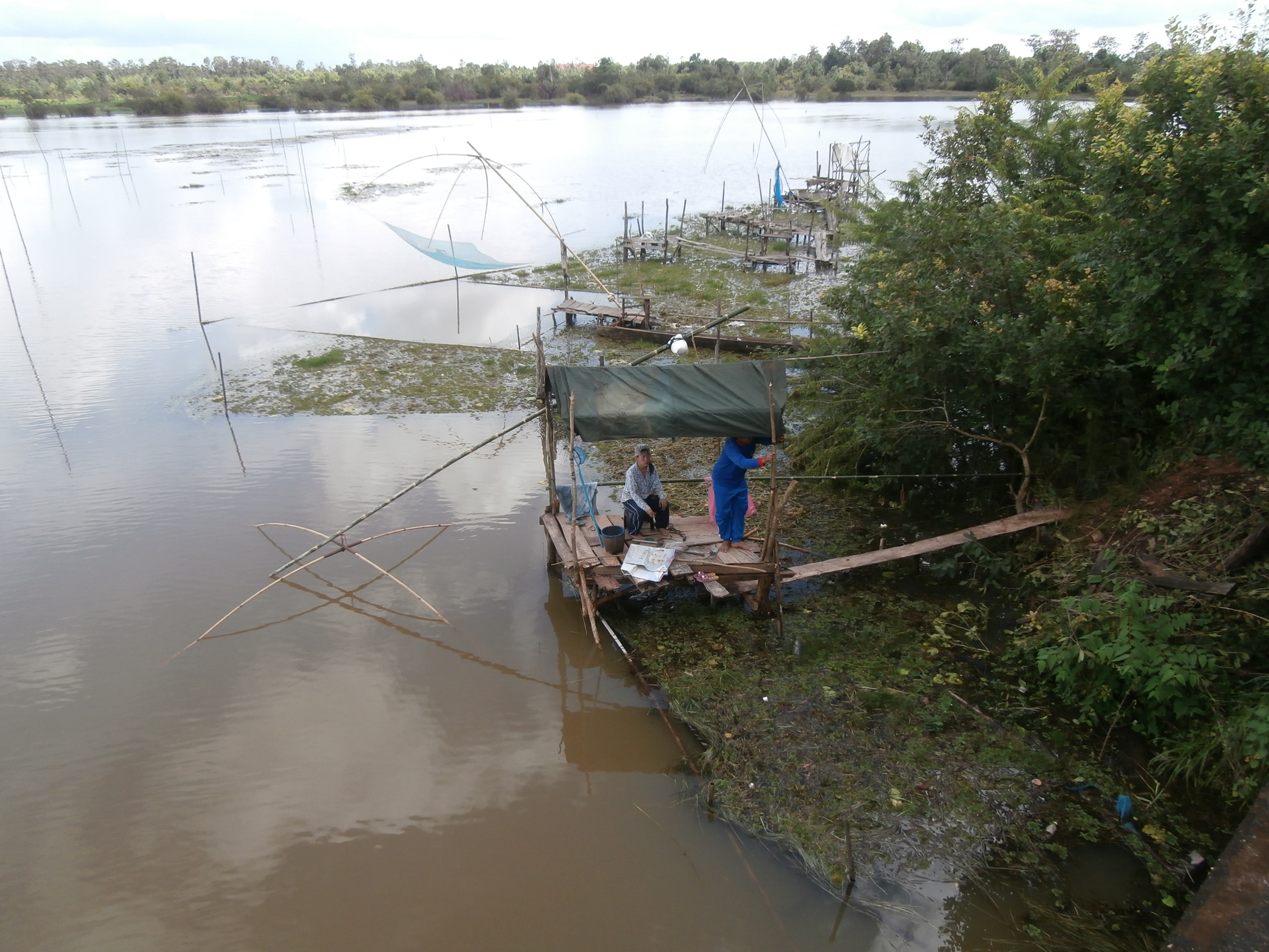 Life of locals at the river.