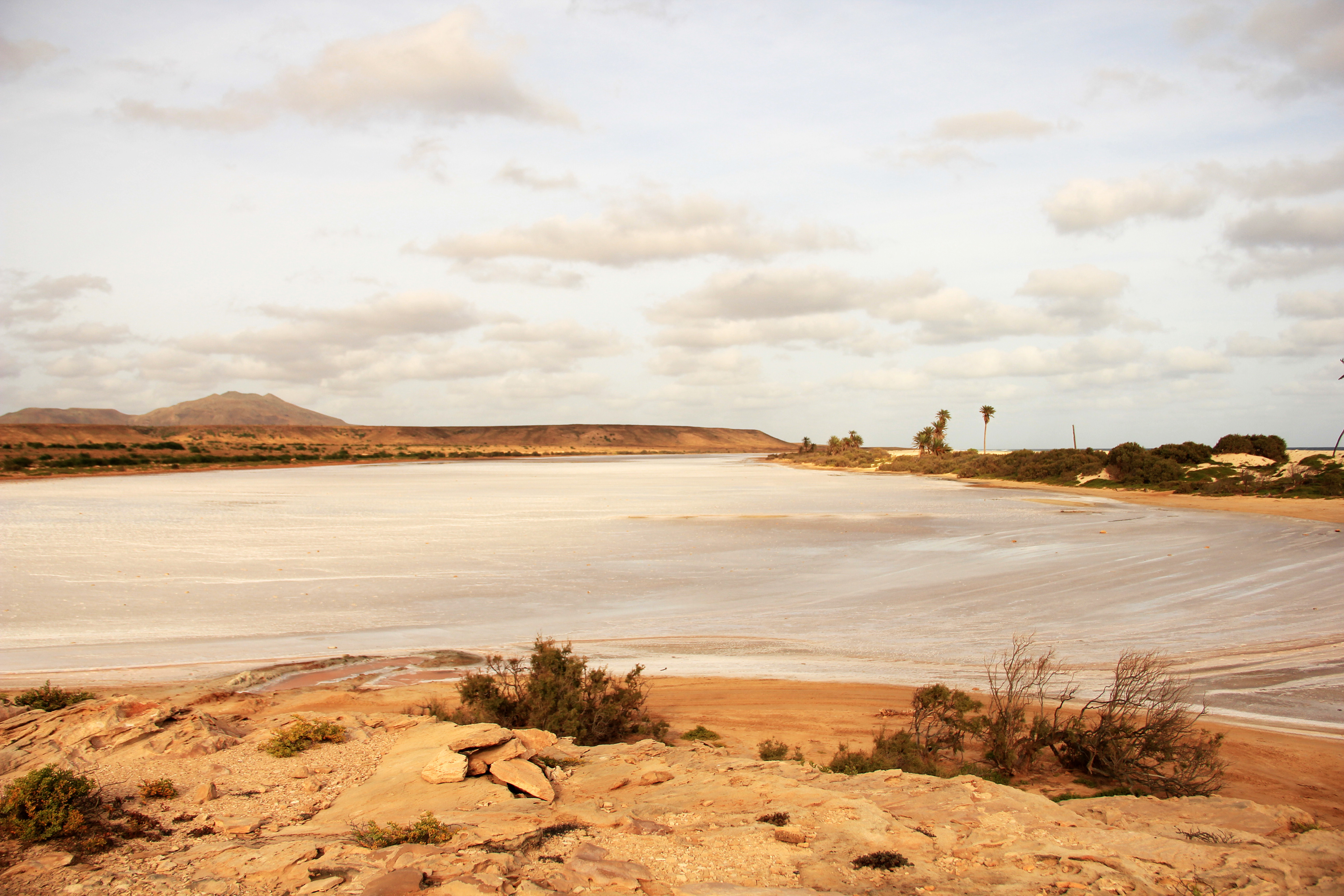 Laguna de Curral Velho in the dry season