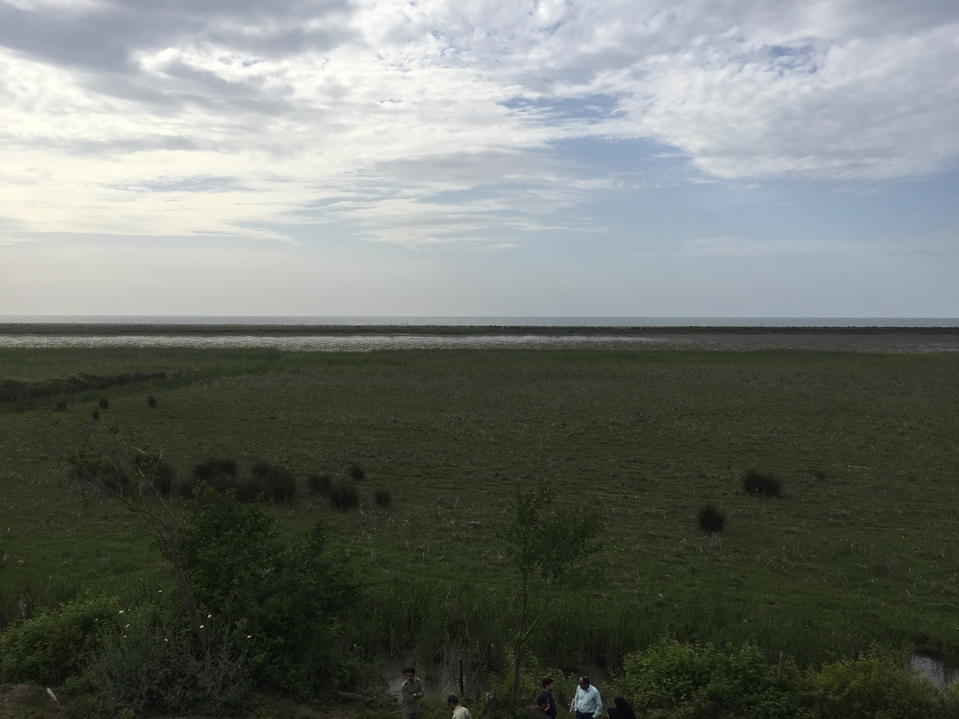 View of Bujagh-Caspian sea